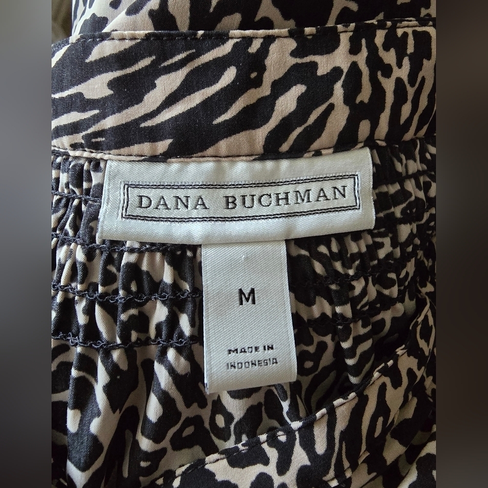 Dana Buchman Animal Print Blouse Size M - Picture 6 of 12